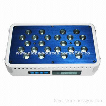 Sunrise/Sunset Dimmable Aquarium, 24 x 3W Programmable Remote Dimming Coral Reef LED Light